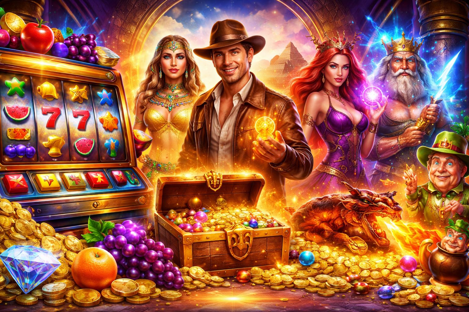 Jelajahi Tema Mulai dari Mesin Retro hingga Slot Berbasis Cerita Jelajahi Tema Mulai dari Mesin Retro hingga Slot Berbasis Cerita